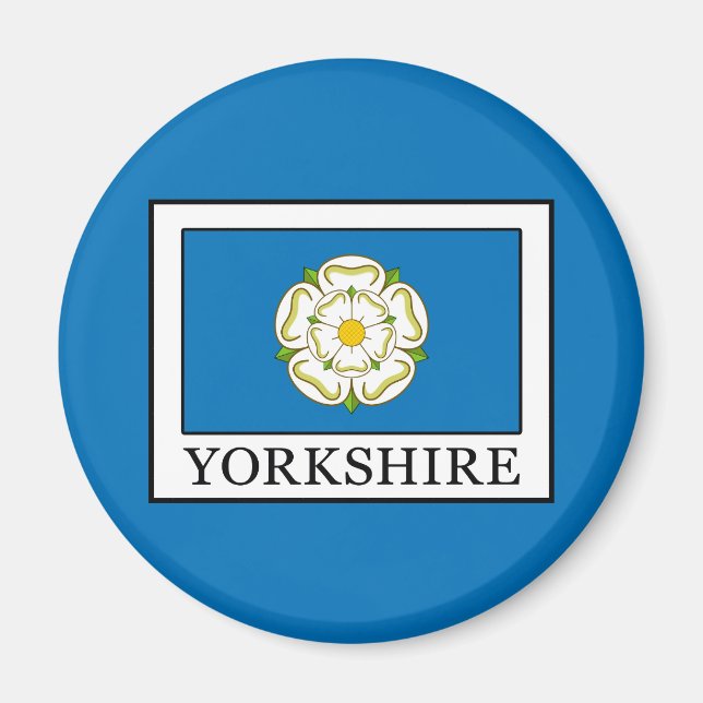 Yorkshire County England Magnet (Framsidan)