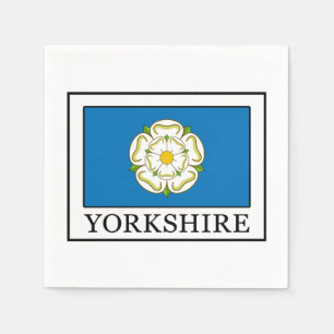 Yorkshire County England Pappersservett