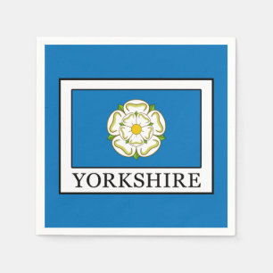 Yorkshire County England Pappersservett