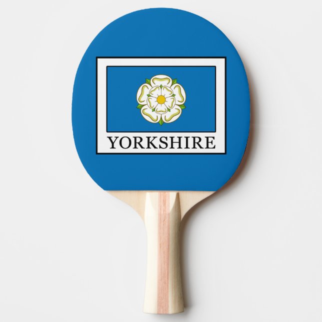 Yorkshire County England Pingisracket (Framsidan)