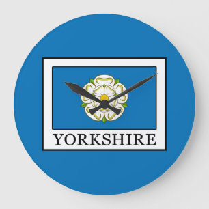 Yorkshire County England Stor Klocka