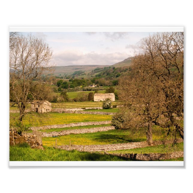 Yorkshire Dales Fototryck (Framsidan)