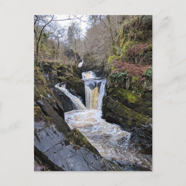 Yorkshire Dales, Ingleton - Pecca Falls Vykort (Framsida)