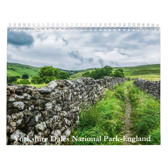 Yorkshire Dales National Park-England Calendar Kalender (Omslag)