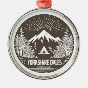 Yorkshire Dales nationalpark Julgransprydnad Metall