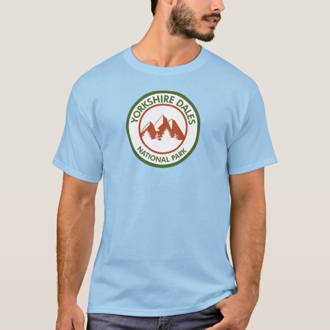 Yorkshire Dales nationalpark T Shirt (Framsida)