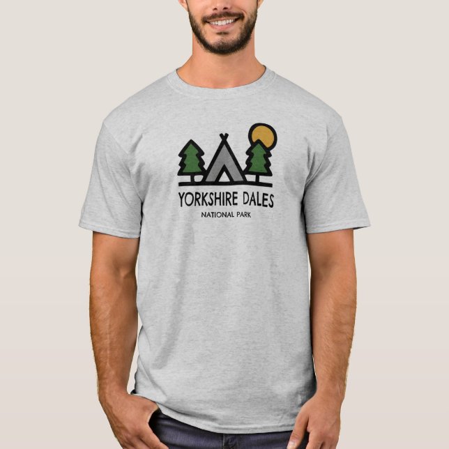Yorkshire Dales nationalpark T Shirt (Framsida)