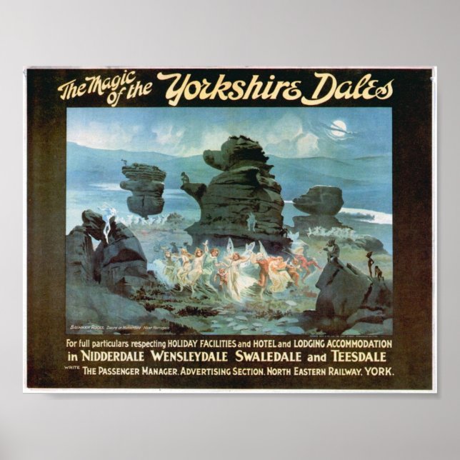 Yorkshire Dales Print Poster (Framsidan)