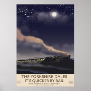 Yorkshire Dales Railway poster
