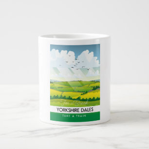 Yorkshire Dales reseaffisch. Jumbo Mugg