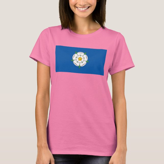 Yorkshire Flagga T-shirt (Framsida)