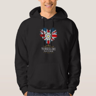 Yorkshire Född Och Uppvuxen Idé För Kvinnor Med Un Hoodie