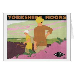Yorkshire heder hälsningskort