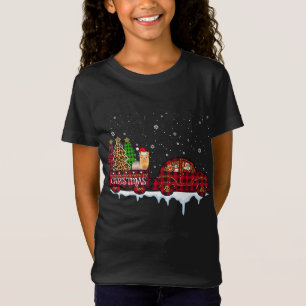 Yorkshire Hund jul Red Play Lastbil Santa Julafton T Shirt