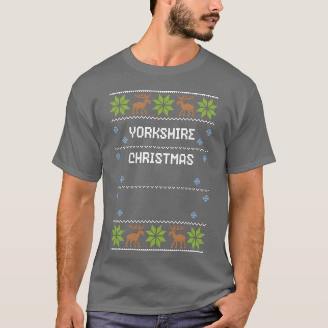 Yorkshire-julpojke T Shirt (Framsida)