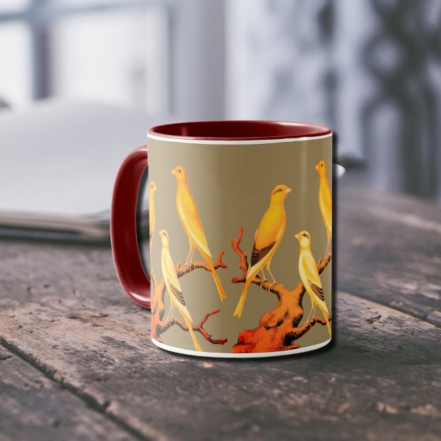 Yorkshire Kanariefåglar   Mugg (Skapare uppladdad)