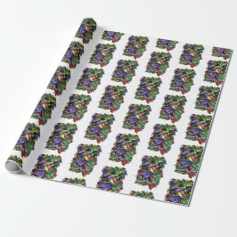 Yorkshire Kärlek Wrapping Papper Presentpapper