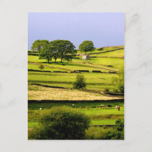 Yorkshire landskap vykort