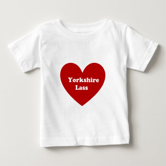 Yorkshire Lass Tee Shirt (Framsida)