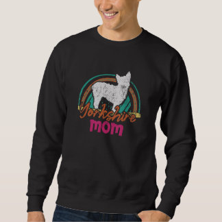 Yorkshire Mom Yorkshire dog Lång Ärmad Tröja