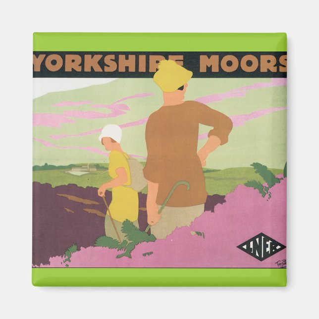 Yorkshire Moors Magnet (Framsidan)