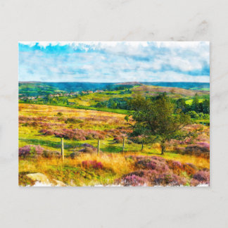 Yorkshire Moors Vykort