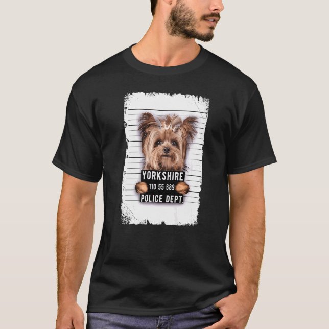 Yorkshire Mug Shot T Shirt (Framsida)