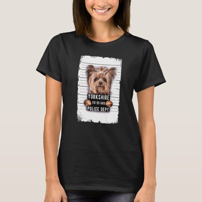 Yorkshire Mug Shot T Shirt (Framsida)