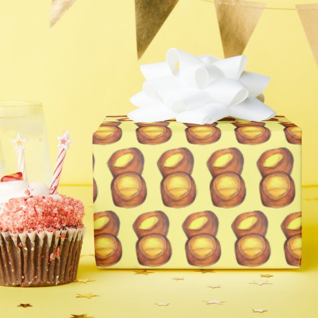 Yorkshire Pudding Söndag Roast UK Food Presentpapper (Födelsedagsfest)