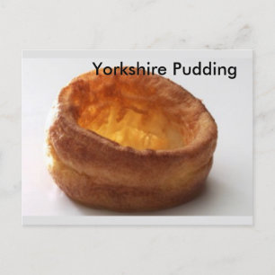 Yorkshire Pudding Vykort