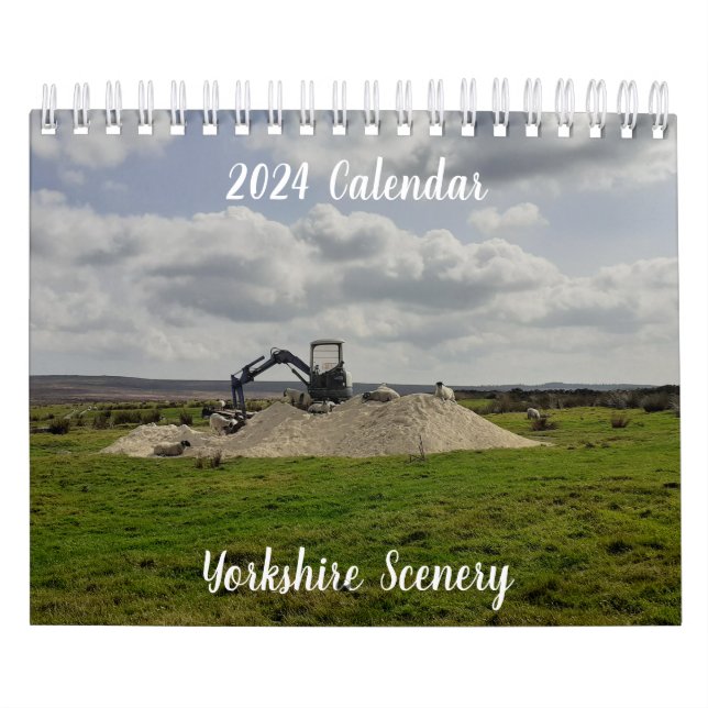 Yorkshire scenery 2024 kalender (Omslag)