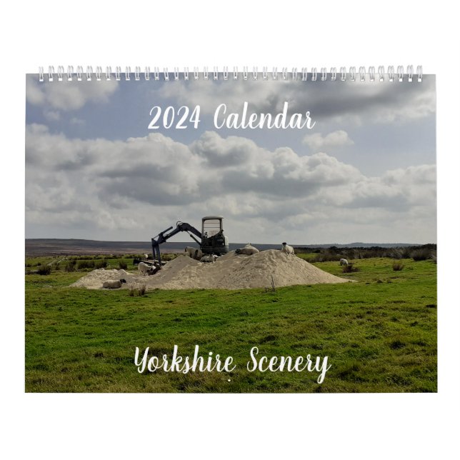 Yorkshire scenery 2024 kalender (Omslag)