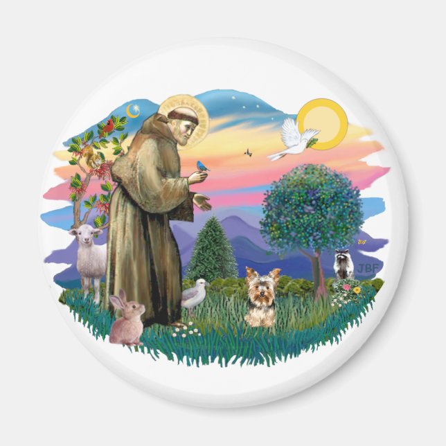 Yorkshire Terrier (#17) Magnet (Framsidan)