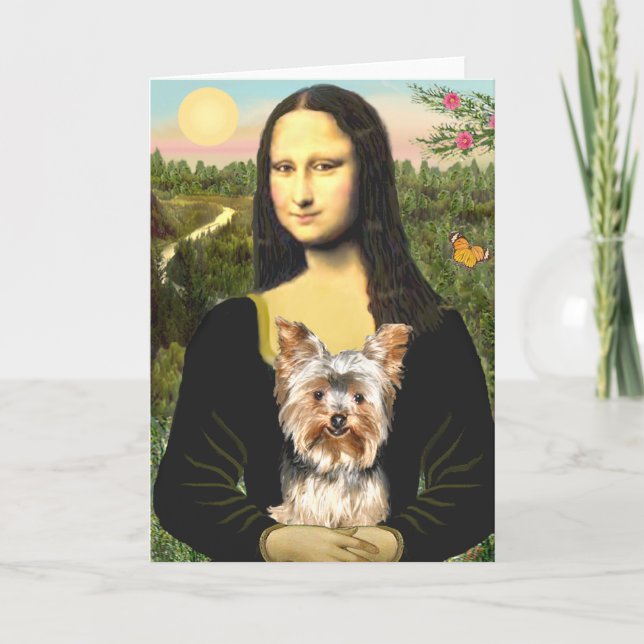 Yorkshire Terrier 17 - Mona Lisa Kort (Framsida)