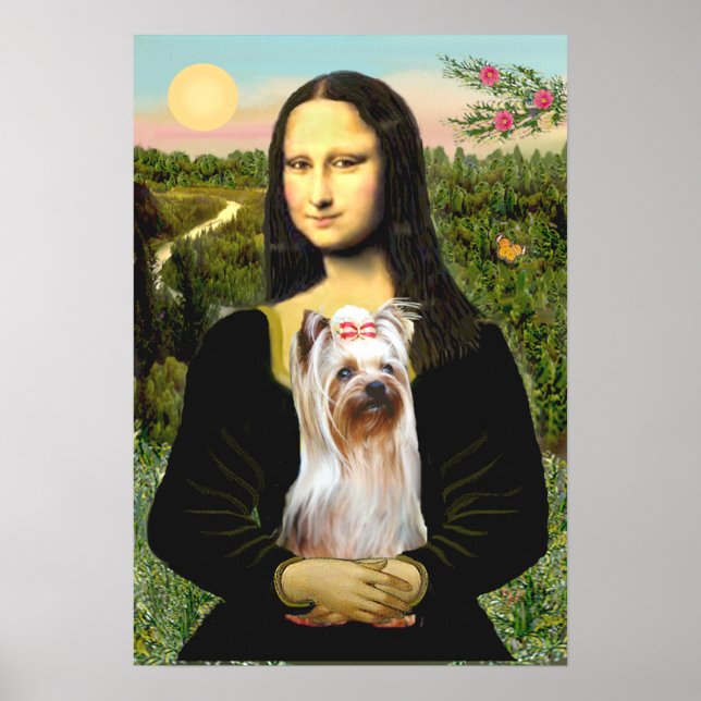Yorkshire Terrier 2 - Mona Lisa Poster (Framsidan)