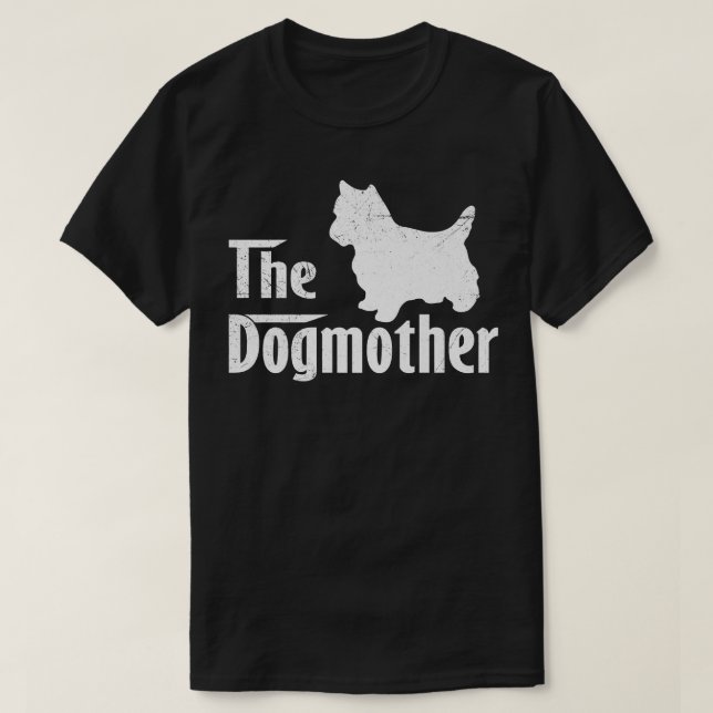 Yorkshire Terrier Älskare Gifts Hund Mamma Mors da T Shirt (Design framsida)