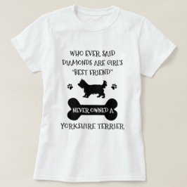 Yorkshire Terrier Bästa vän T Shirt