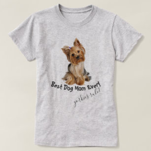 Yorkshire Terrier Best Hund Mamma All T Shirt