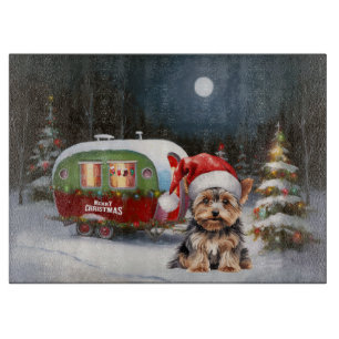 Yorkshire Terrier Caravan jul Äventyr