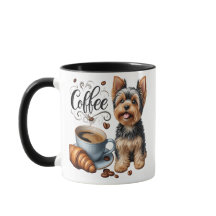 Yorkshire Terrier Coffee Mugg - Cute Hund älskare 