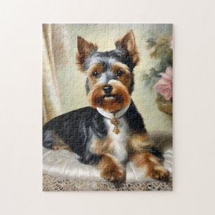Yorkshire Terrier Cute Hund Pussel