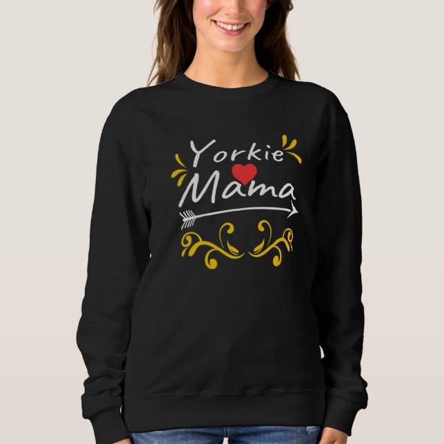 Yorkshire Terrier Cute Yorkie Hund T Shirt (Framsida)