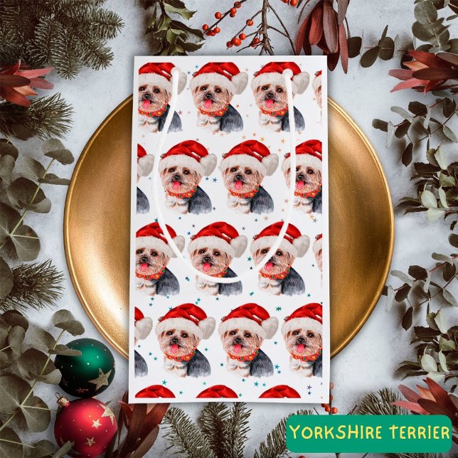 Yorkshire Terrier Dog Breed Christmas Stars (Skapare uppladdad)