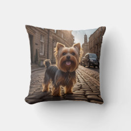 Yorkshire Terrier Elegant Dekorativ kudde