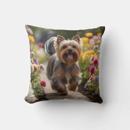 Yorkshire Terrier Elegant Dekorativ kudde
