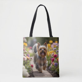 Yorkshire Terrier Elegant Tote Bag Tygkasse