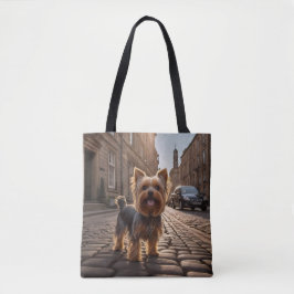 Yorkshire Terrier Elegant Tote Bag Tygkasse