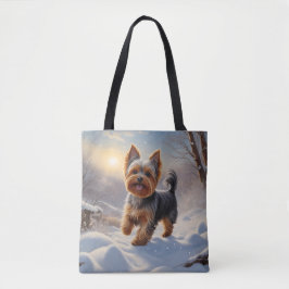 Yorkshire Terrier Elegant Tote Bag Tygkasse