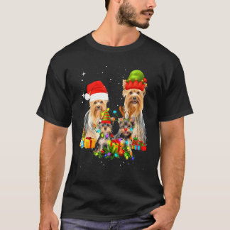 Yorkshire Terrier-familjen, jul Ljus T Shirt