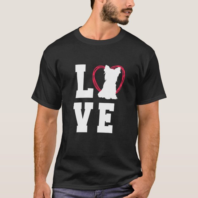 Yorkshire Terrier for Women T Shirt (Framsida)